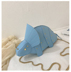 Crossbody-Bag Handbags Clutch-Bag Women Purses Triceratops Chic Mini Girl's Fashion - Fashionner
