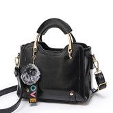 Women Vintage PU Handbag Polyester Handbag - Fashionner