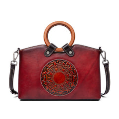 Fashion Vintage Designer Ladies Bags Genuine Leather Womens Handbags For Women Shoulder Bag - Fashionner