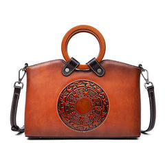 Fashion Vintage Designer Ladies Bags Genuine Leather Womens Handbags For Women Shoulder Bag - Fashionner