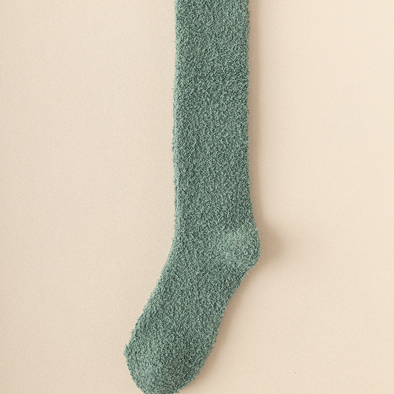 Lint-free Coral Fleece Socks Warm - Fashionner
