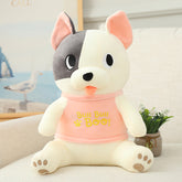 Bulldog plush toy doll