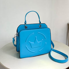 Women's Shoulder Bag Embossed Simple Cross-border PU Soft Leather Textured - Fashionner