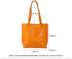 Top Layer Cowhide Handbag Korean Casual Large Capacity Women's Shoulder Bag - Fashionner