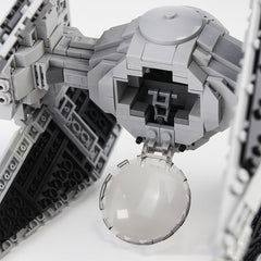 Titanium Fighter Double Ion Engine Fighter Building Blocks Toy