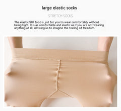 Spring New Mask Steel Wire Stocking Anti-snagging Thin Pantyhose Non-slip Silicone - Fashionner