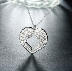 Angel wings necklace