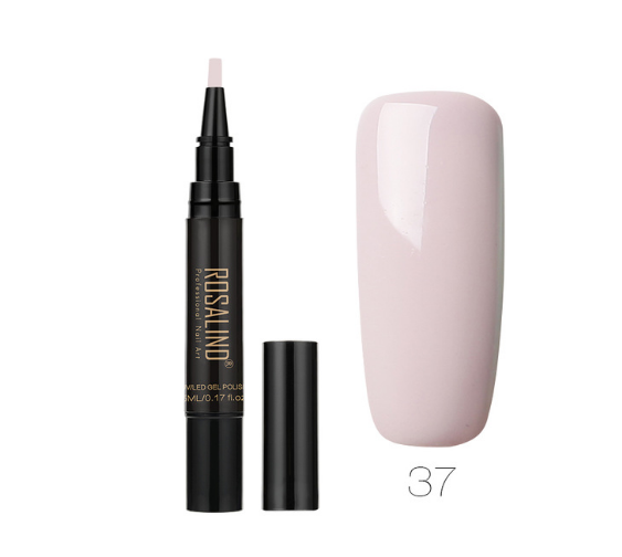 5ml Solid Color Nail Art Pen Nail Glue for Nail Art - Fashionner