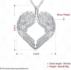 Angel wings necklace