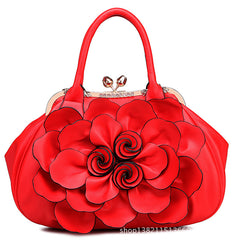 Lady Flower Leisure BagFashionista Sweet Fashion Handbags - Fashionner