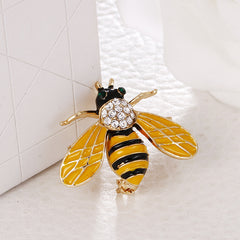 Colorful Bee Brooch