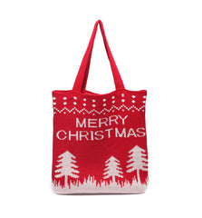 Hand-held knitted wool handbags - Fashionner