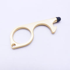 Protective door opener