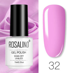 ROSALIND Gel Polish Set Manicure for Nails Semi Permanent Vernis top coat UV LED Gel Varnish Soak Off Nail Art Gel Nail Polish - Fashionner