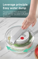 Multifunction 3 in 1 kitchen fruit vegetable dryer tools large manual Lettuce salad Spinner with Lidmaterial: plastic