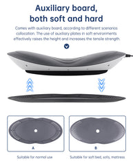 Waist Massager Lumbar Traction Inflatable Hot Compress Back Cervical Stretcher Massage Air Pressure Reduce Relief Pain - Fashionner