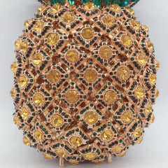 Pineapple Diamond Dinner Bag Fruit Party Banquet Full Diamond Handheld Bag