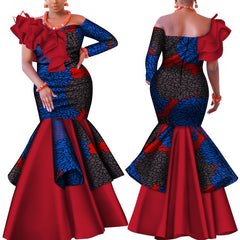 Wedding Party Dresses Traditional African Costumes - Fashionner