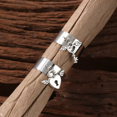 Lock, Key, Couple Ring Adjustable