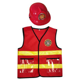 Children's Fire Fighter Vest 6-piece Set As The Light Goes Out Cosplay Clothes