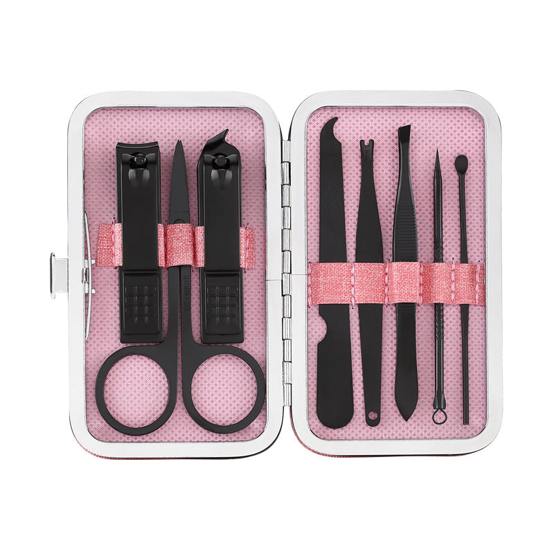 Manicure tool nail clipper 8 piece set - Fashionner