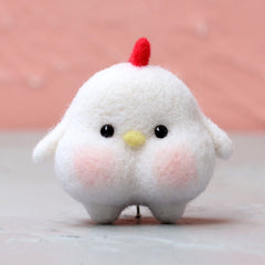 Wool Felt Plush Doll Poke Material Kit