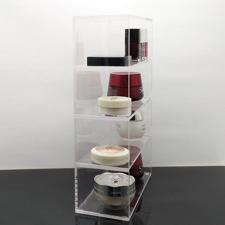 Acrylic storage box cosmetics - Fashionner
