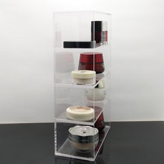 Acrylic storage box cosmetics - Fashionner