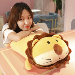 Cute lion plush doll