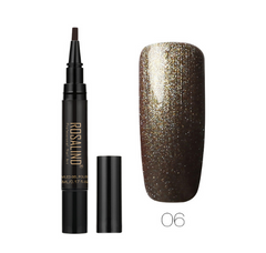 5ml Solid Color Nail Art Pen Nail Glue for Nail Art - Fashionner