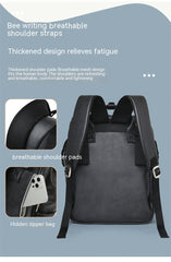 Portable Shoulder Multi-functional Dry Wet Separation Anti-mosquito Baby Diaper Bag - Fashionner