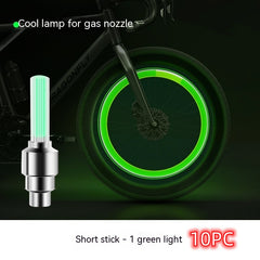 Neon Lights Tyre Wheel Valve Cap Light LED Car Tire Valve Caps Air Cover Tire Rim Valve Wheel Stem Cap Bike Light - Fashionner