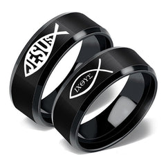 Stainless steel couple ring