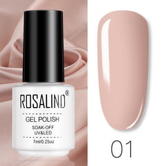 ROSALIND Gel Polish Set Manicure for Nails Semi Permanent Vernis top coat UV LED Gel Varnish Soak Off Nail Art Gel Nail Polish - Fashionner