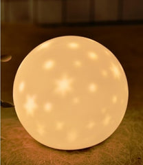 LED projection silicone night light