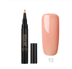 5ml Solid Color Nail Art Pen Nail Glue for Nail Art - Fashionner