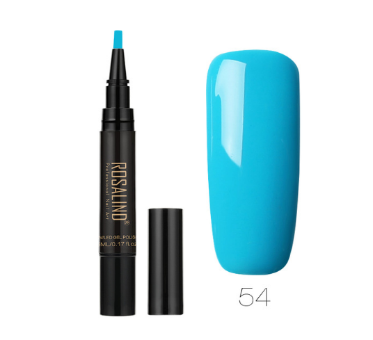 5ml Solid Color Nail Art Pen Nail Glue for Nail Art - Fashionner