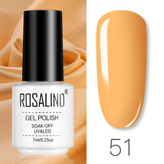 ROSALIND Gel Polish Set Manicure for Nails Semi Permanent Vernis top coat UV LED Gel Varnish Soak Off Nail Art Gel Nail Polish - Fashionner