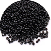 Painted Glass Rice Beads Mixed Colors