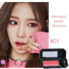 UBUB Brand Double Color Convenient Eyeshadow Makeup Palette Waterproof Pigment Shimmer Eye Color Cosmetics - Fashionner