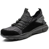 Labor Insurance Shoes Men's Anti-Smashing And Anti-Piercing Summer Breathable Steel-Toed Work Shoes Protective Shoes - Fashionner