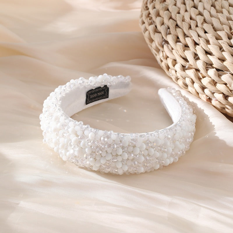 Fashionable Baroque handmade beaded crystal hair accessories - Fashionner