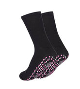 Hot Moxibustion Massage Health Care Warm Feet Cold Socks - Tourmaline Thermal Circulation Self-Heating Shaping Socks, Tourmaline Acupressure Self-Heating Shaping