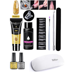 7-Piece Nail Art Crystal Extender Set - Fashionner