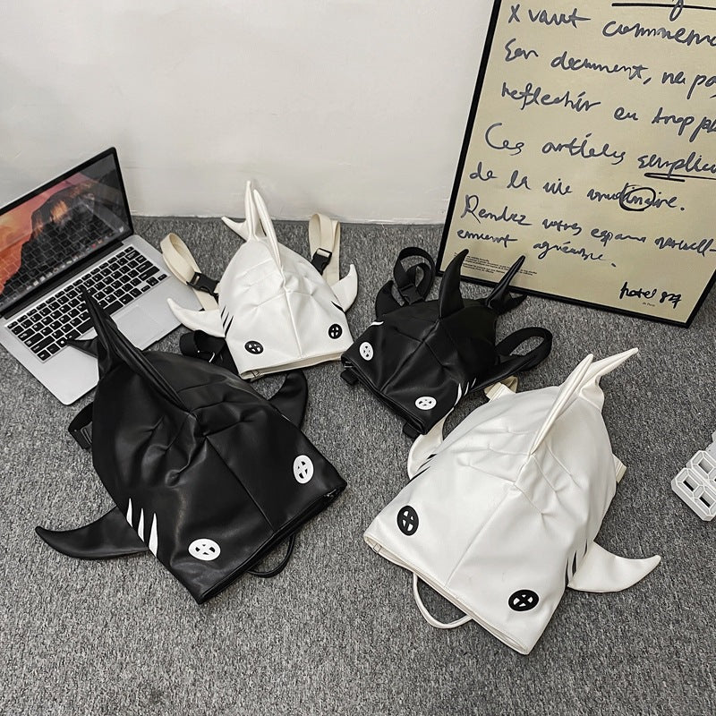 Women's Fashion Personalized Shark Backpack - Fashionner