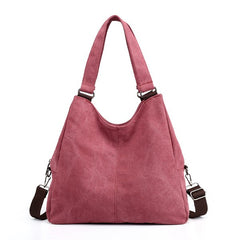 Canvas Shoulder Bag Tote Ladies Hand Bags Luxury Handbags for Women Messenger Bags - Fashionner
