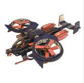 Military model (scorpion fighter) 3D Wooden