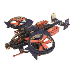 Military model (scorpion fighter) 3D Wooden