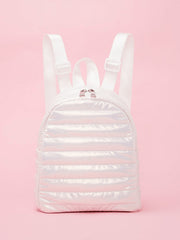 Cotton-padded Down Embroidery Thread Space Cotton Backpack