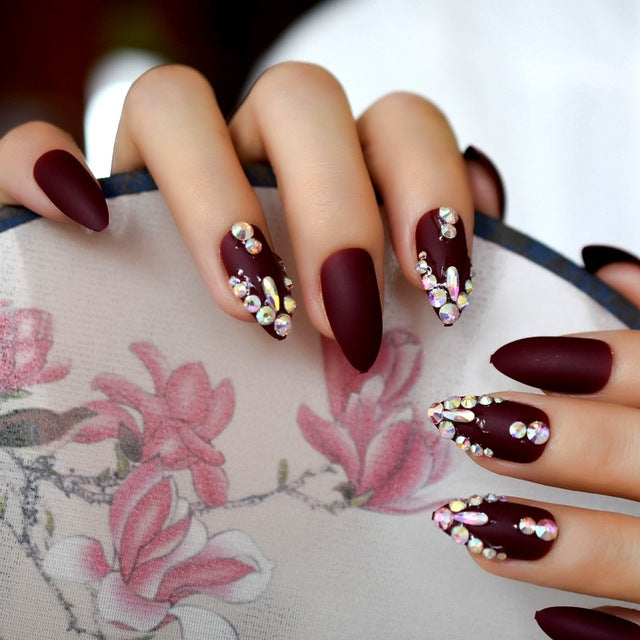 Metal false nails for women - Fashionner